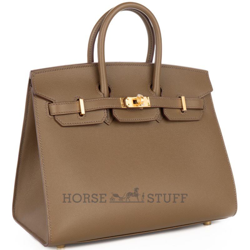 Hermès Birkin Sellier 25 Mauve Sylvestre Veau Madame PHW