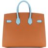 Hermès Birkin Sellier 25 Special Order Mauve Pale / Craie Epsom BGHW