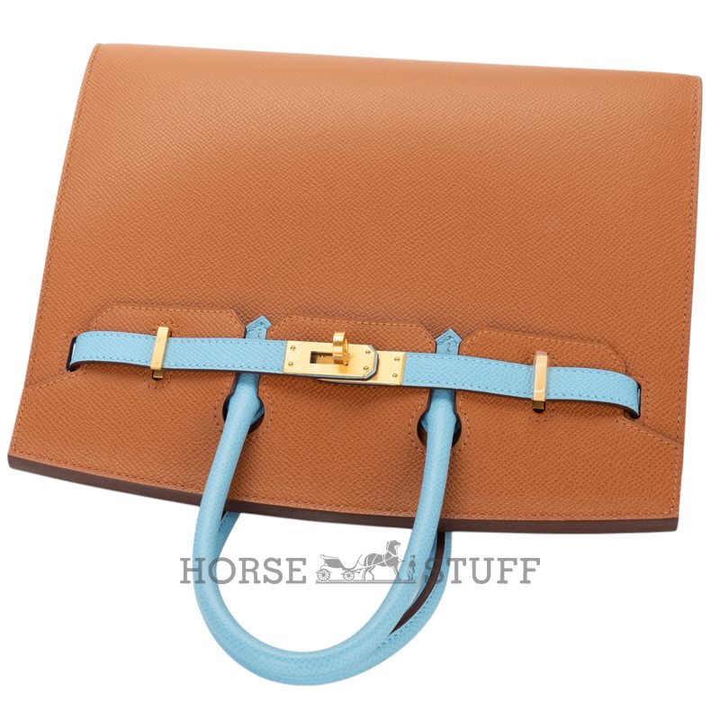 Hermès Birkin Sellier 25 Special Order Mauve Pale / Craie Epsom BGHW