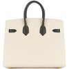 Hermès Birkin Sellier 25 Special Order Mauve Pale / Craie Epsom BGHW