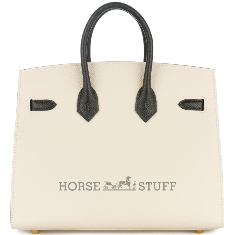 Hermès Birkin Sellier 25 Special Order Mauve Pale / Craie Epsom BGHW