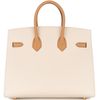 Hermès Birkin Sellier 25 Special Order Mauve Pale / Craie Epsom BGHW