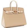 Hermès Birkin Sellier 25 Special Order Mauve Pale / Craie Epsom BGHW