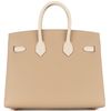 Hermès Birkin Sellier 25 Special Order Mauve Pale / Craie Epsom BGHW