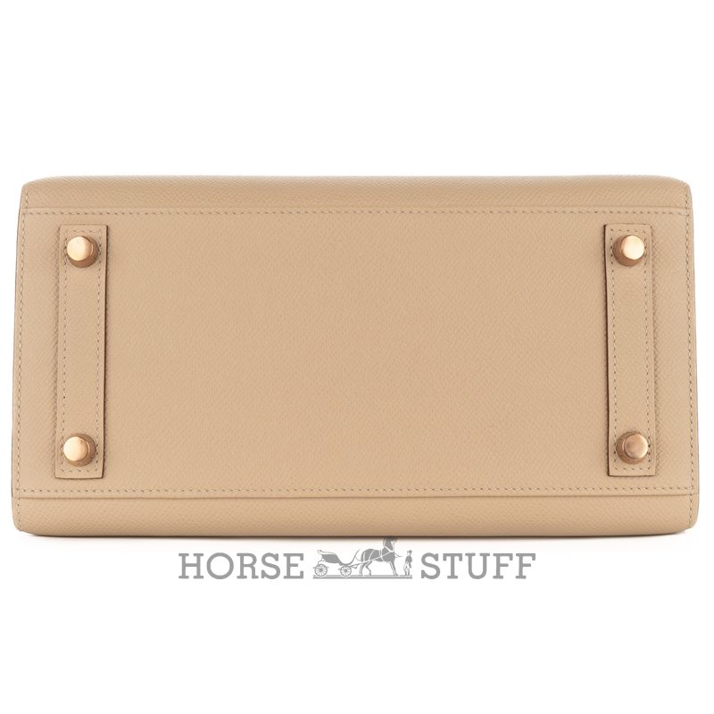 Hermès Birkin Sellier 25 Special Order Mauve Pale / Craie Epsom BGHW