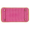 Hermès Birkin 25 Special Order HSS Bubblegum / Mimosa Matte Crocodile Alligator BGHW