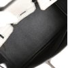 Hermès Birkin 25 Special Order HSS Gris Perle / Black Matte Crocodile Alligator BPHW