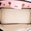 Hermès Birkin 25 Special Order HSS Rose Sakura / Nata Chevre BPHW