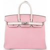 Hermès Birkin 25 Special Order HSS Rose Sakura / Nata Chevre BPHW