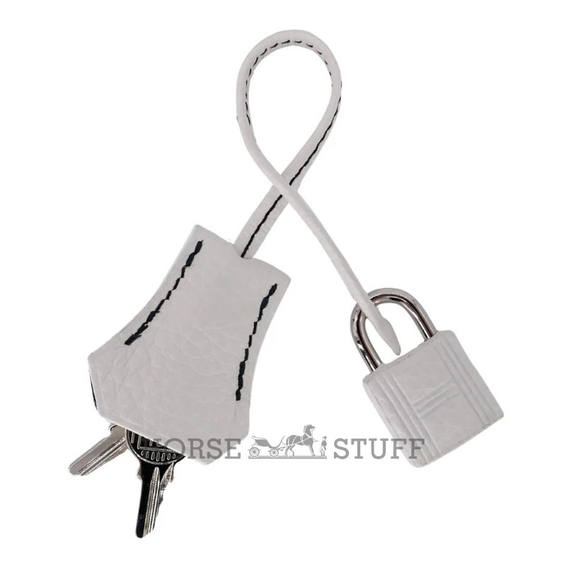 Hermès Birkin 25 Special Order HSS White / Black Clemence PHW