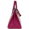 Hermès Birkin 25 Special Order HSS Craie / Rose Pourpre BGHW