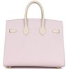 Hermès Birkin Sellier 25 Special Order Mauve Pale / Craie Epsom BGHW