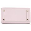 Hermès Birkin Sellier 25 Special Order Mauve Pale / Craie Epsom BGHW