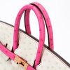 Hermès Birkin 25 Special Order HSS Craie / Rose Tyrien Ostrich RGHW