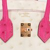 Hermès Birkin 25 Special Order HSS Craie / Rose Tyrien Ostrich RGHW