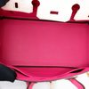 Hermès Birkin 25 Special Order HSS Craie / Rose Tyrien Ostrich RGHW