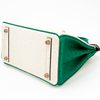 Hermès Birkin 25 Special Order HSS Craie / Bambou Ostrich RGHW
