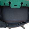 Hermès Birkin 25 Special Order HSS Vert Vertigo / Graphite Ostrich BGHW