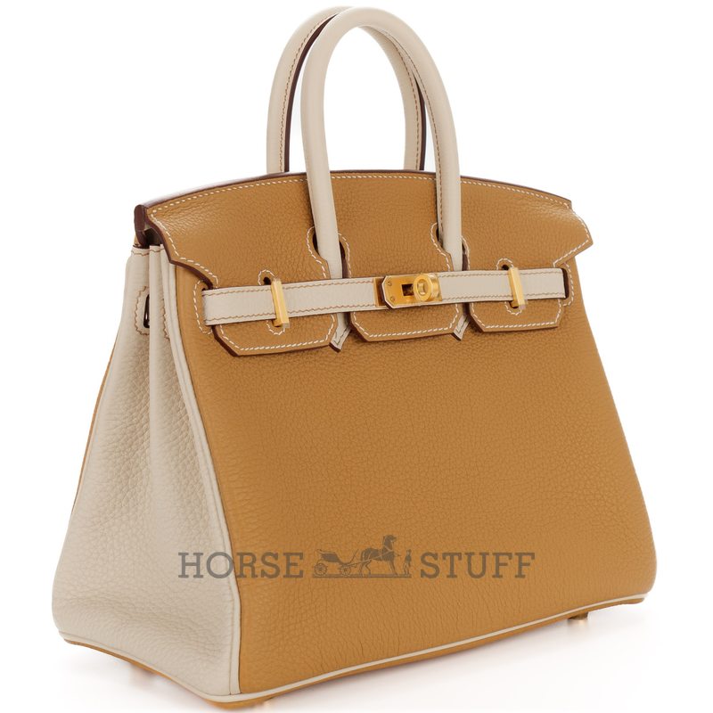 Hermès Birkin 25 Special Order HSS Black / Gris Perle Chevre BPHW