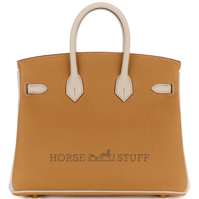Hermès Birkin 25 Special Order HSS Black / Gris Perle Chevre BPHW