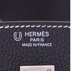 Hermès Birkin 25 Special Order HSS Black / Craie Togo BPHW