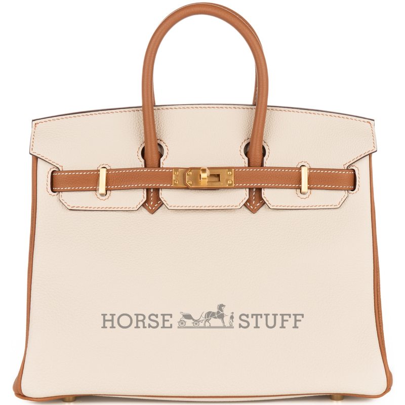 Hermès Birkin 25 Special Order HSS Black / Gris Perle Chevre BPHW