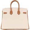 Hermès Birkin 25 Special Order HSS Black / Gris Perle Chevre BPHW