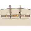 Hermès Birkin 25 Special Order HSS Black / Gris Perle Chevre BPHW