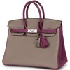 Hermès Birkin 25 Special Order HSS Gris Asphalt / Anemone Togo BPHW
