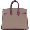 Hermès Birkin 25 Special Order HSS Gris Asphalt / Anemone Togo BPHW