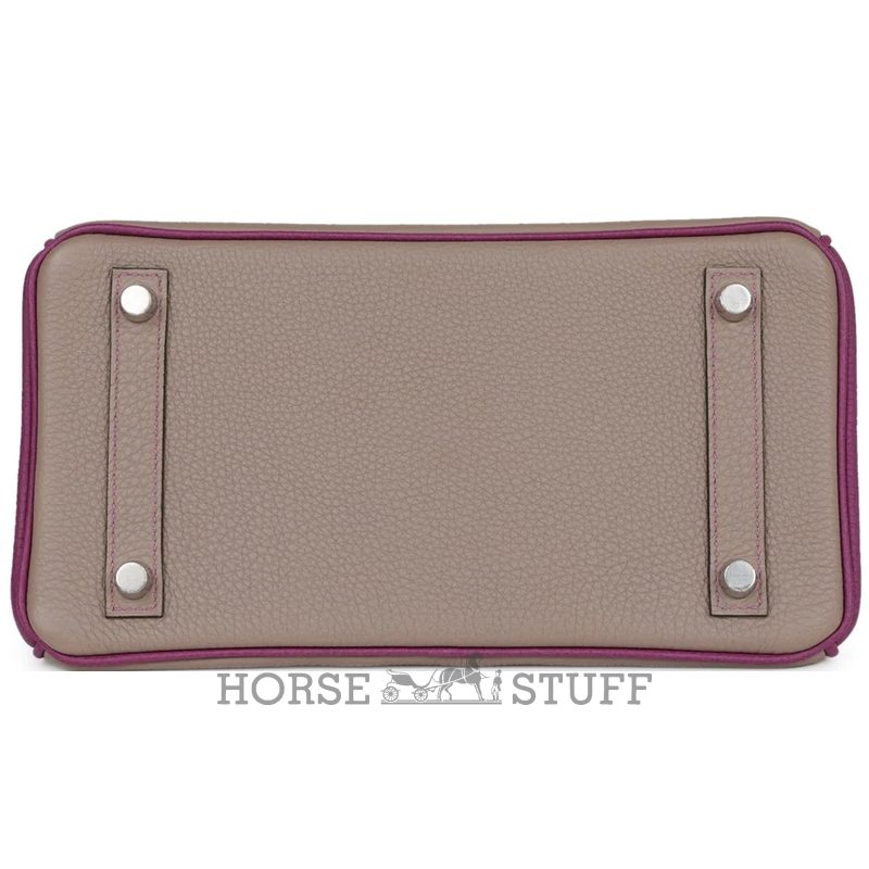 Hermès Birkin 25 Special Order HSS Gris Asphalt / Anemone Togo BPHW
