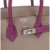 Hermès Birkin 25 Special Order HSS Gris Asphalt / Anemone Togo BPHW