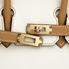 Hermès Birkin 25 Special Order HSS Mushroom / Biscuit Togo Permabrass HW