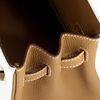 Hermès Birkin 25 Special Order HSS Mushroom / Biscuit Togo Permabrass HW