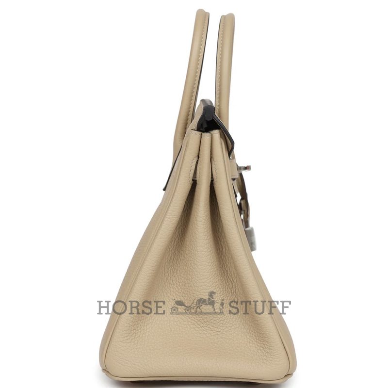 Hermès Birkin 25 Special Order HSS Verso Trench / Bougainvillea Togo PHW