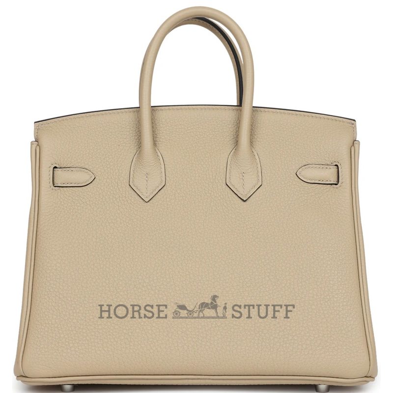 Hermès Birkin 25 Special Order HSS Verso Trench / Bougainvillea Togo PHW