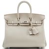 Hermès Birkin 25 Beton Swift PHW