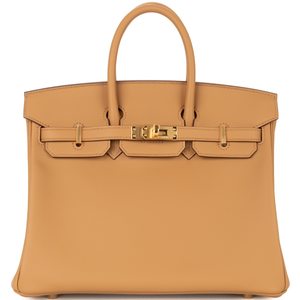 Hermès Birkin 25 Biscuit Swift GHW