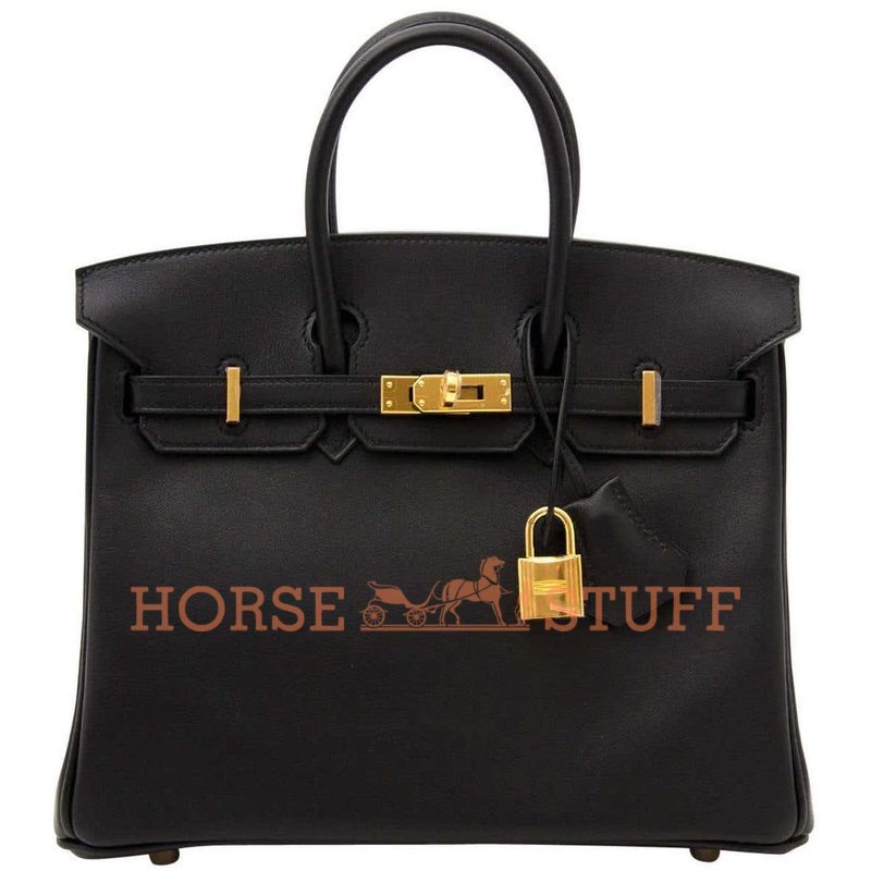 Hermès Birkin 25 Black Swift GHW