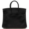 Hermès Birkin 25 Black Swift GHW