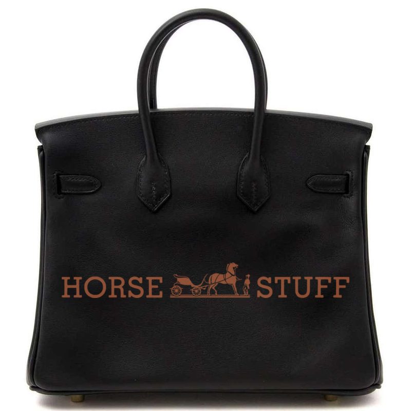 Hermès Birkin 25 Black Swift GHW