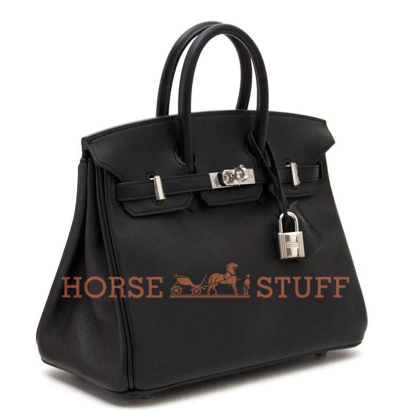 Hermès Birkin 25 Black Swift PHW