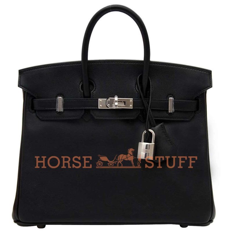 Hermès Birkin 25 Black Swift PHW