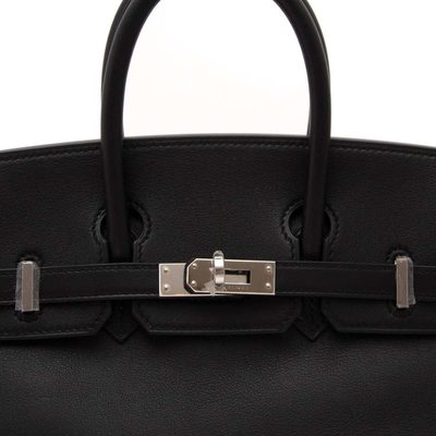 Hermès Birkin 25 Black Swift PHW