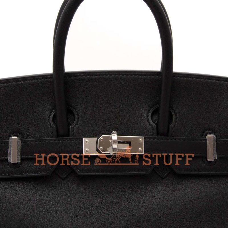 Hermès Birkin 25 Black Swift PHW