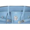 Hermès Birkin 25 Bleu Saint Cyr Swift PHW