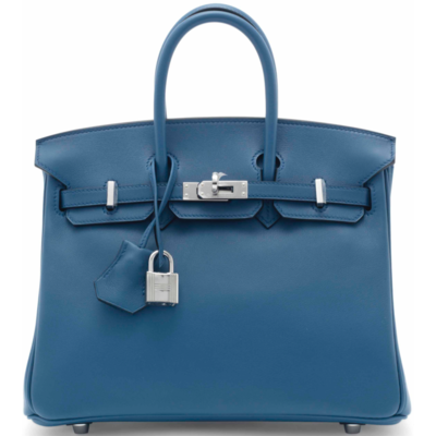 Hermès Birkin 25 Blue Agate Swift PHW