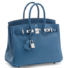 Hermès Birkin 25 Blue Agate Swift PHW