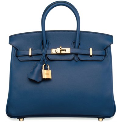 Hermès Birkin 25 Blue de Malte Swift GHW