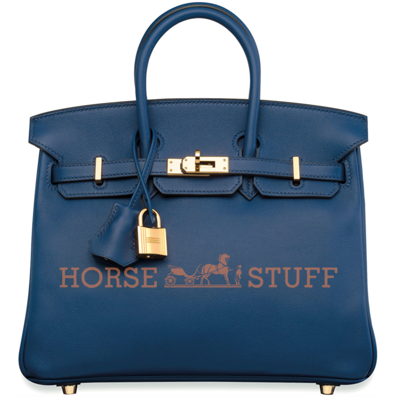 Hermès Birkin 25 Blue de Malte Swift GHW